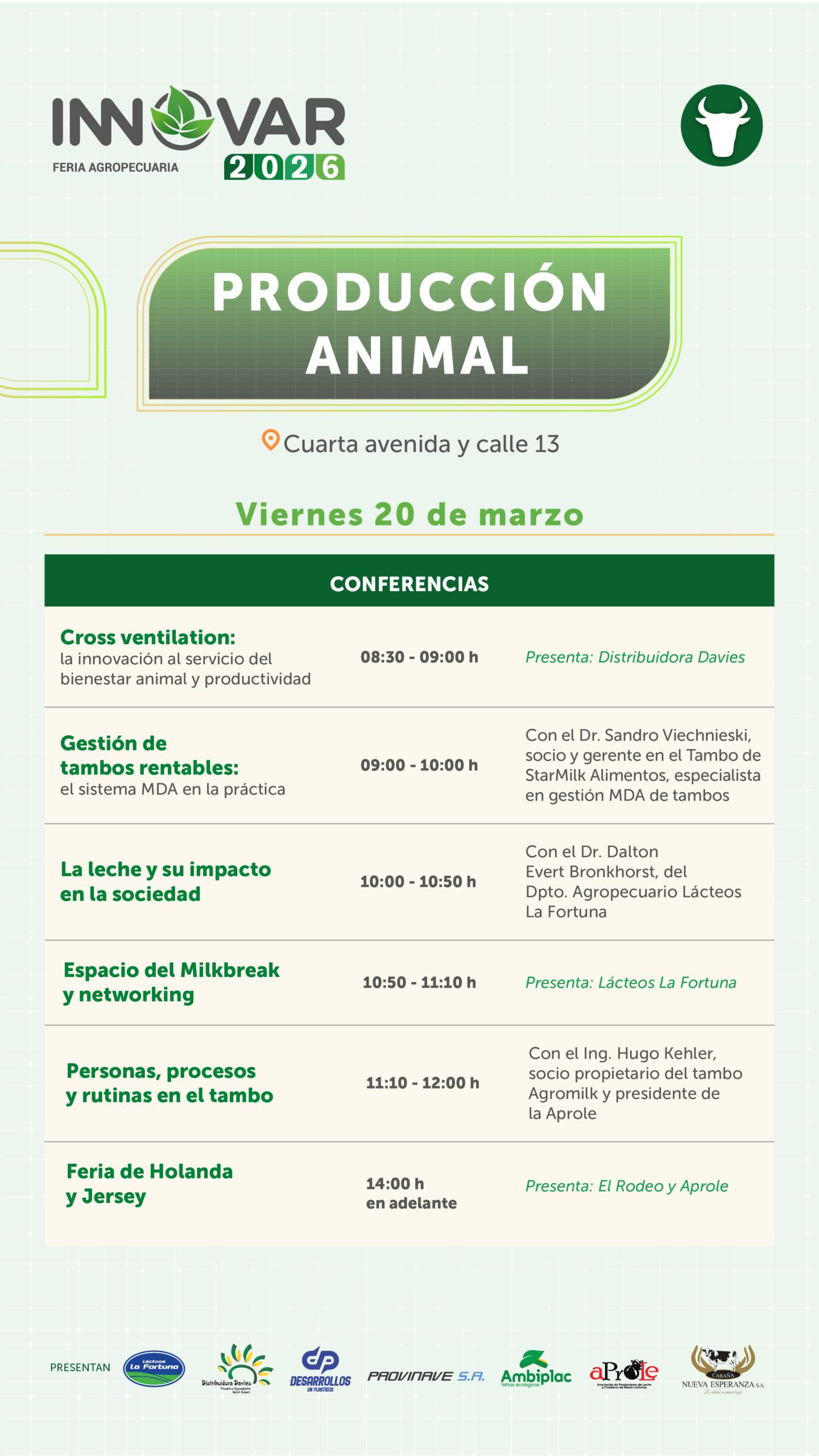 Programa general de actividades - Innovar Feria Agropecuaria - Movemos ...